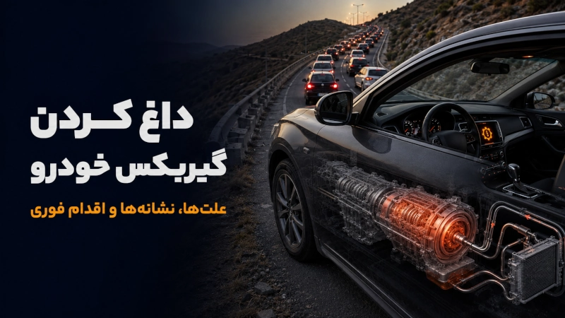 نشانه های داغ شدن گیربکس