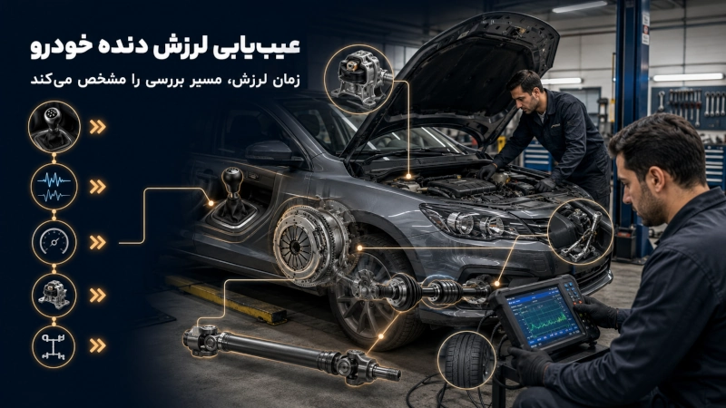 لرزش دنده خودرو